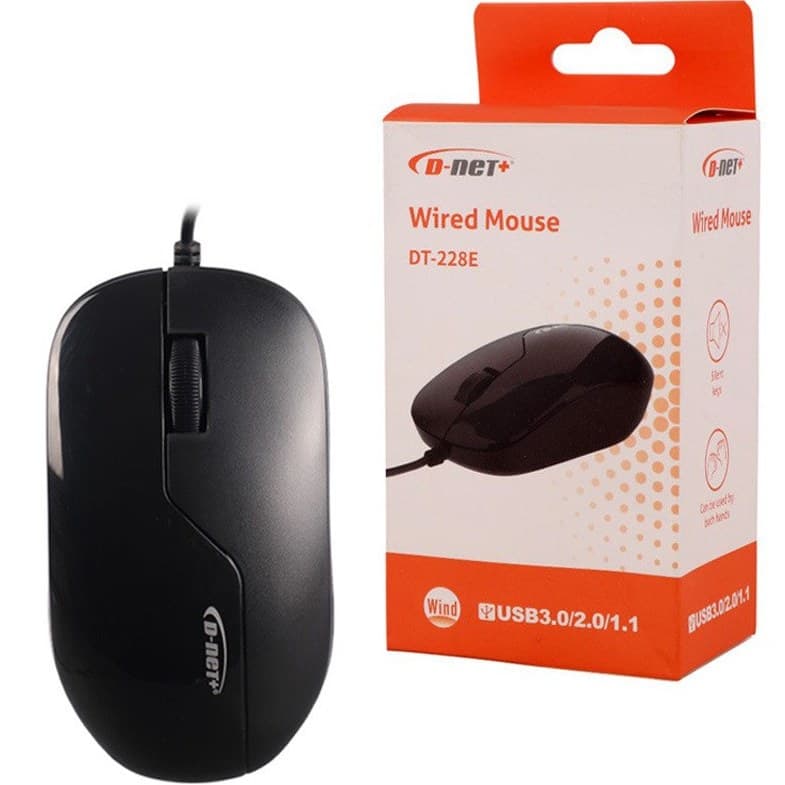 ماوس سیمدار D-net DT-228E — تصویر ۲