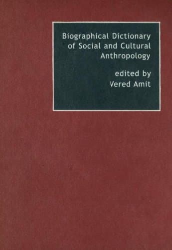کتاب Biographical Dictionary of Social and Cultural Anthropology نسخه کامل