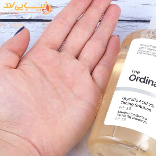 تونر روشن کننده گلیکولیک اسید اوردینری The Ordinary — تصویر ۵