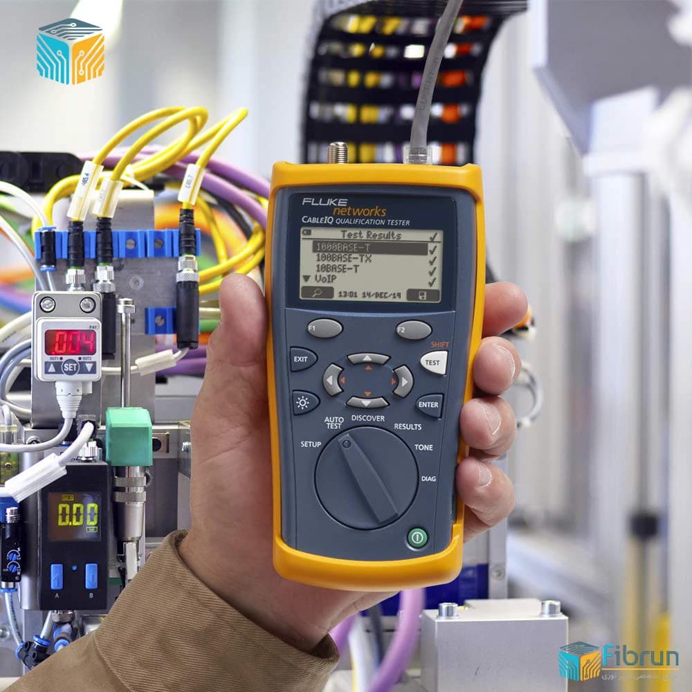 دستگاه فلوک Fluke Networks CIQ-100 — تصویر ۲