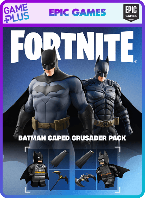 پک بتمن کیپد کروسیدر فورتنایت | Batman Caped Crusader Pack