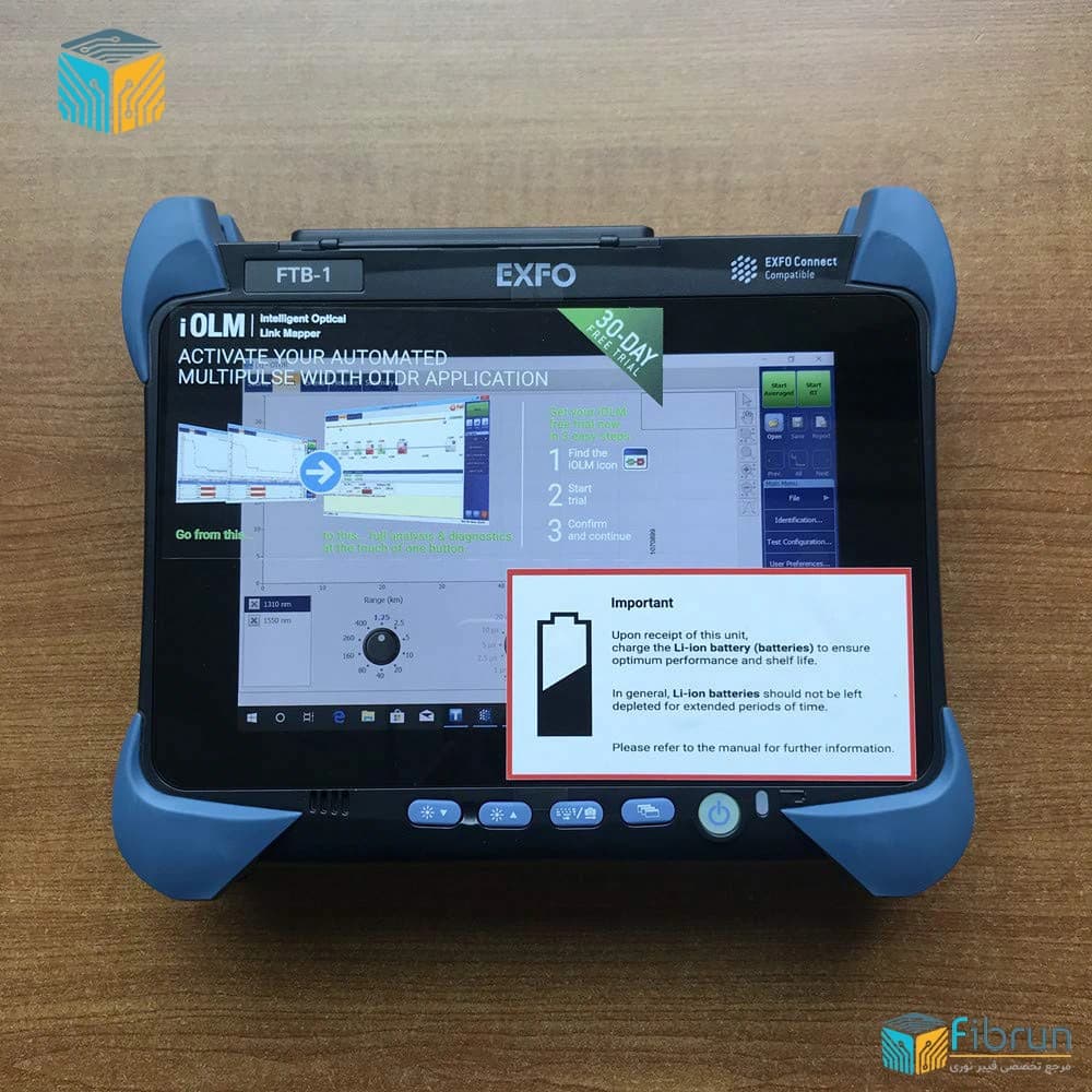 دستگاه exfo ftb1 v2 735c 2017 (کارکرده)