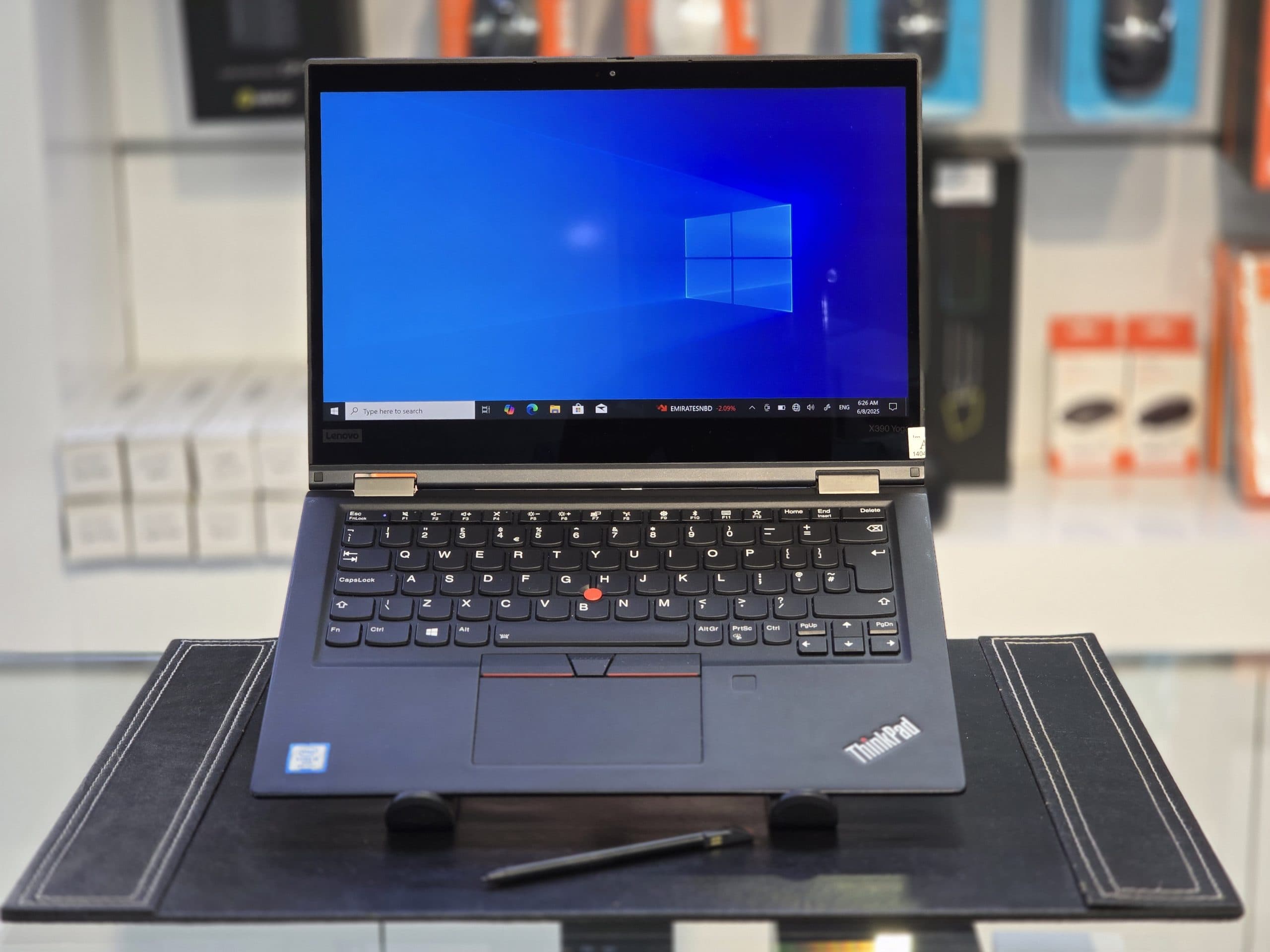 لپ تاپ استوک Lenovo ThinkPad X390 i5-8365/16/256 Touch X360 — تصویر ۲