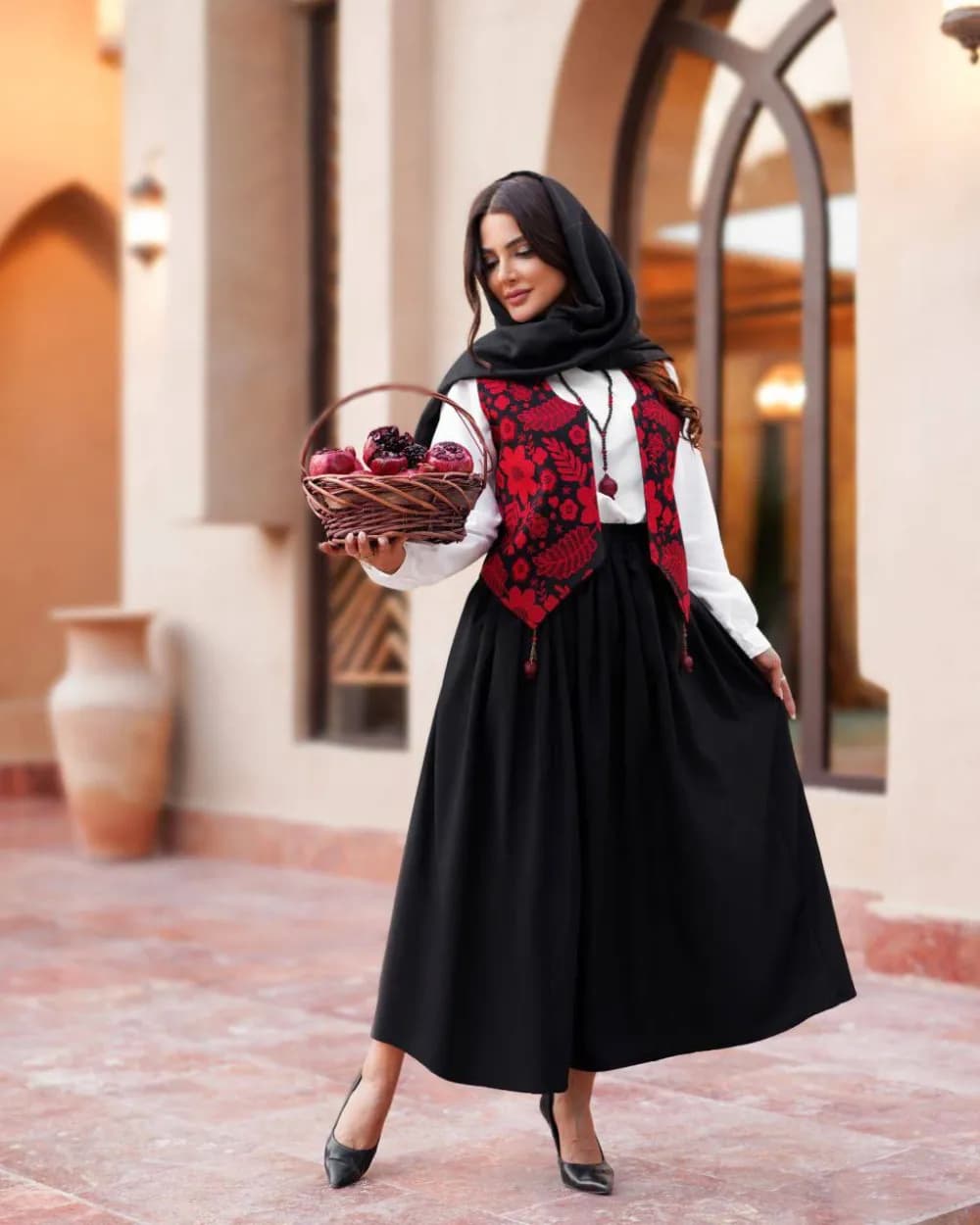 جلیقه دامن یلدایی