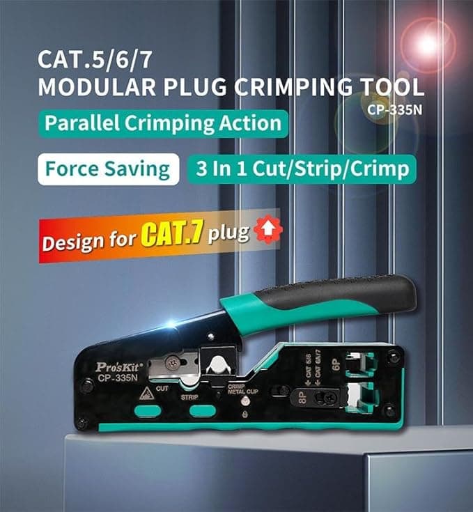 پروسکیت Pro’sKit CAT.7 CP-335N — تصویر ۸