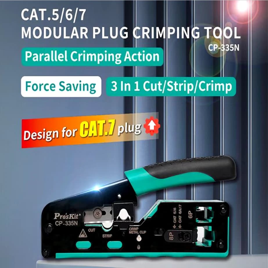 پروسکیت Pro’sKit CAT.7 CP-335N — تصویر ۵
