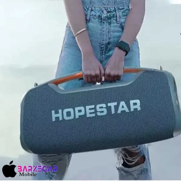 اسپیکر بلوتوثی قابل حمل 100W هوپ استار مدل Hopestar A60 — تصویر ۵