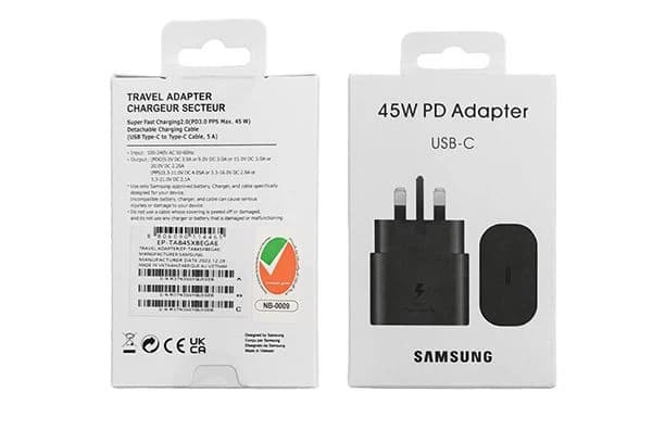 شارژر فوق سریع ۴۵ وات اورجینال سامسونگ مدل EP-TA845 – با فناوری PPS و PD 3.0 — تصویر ۶