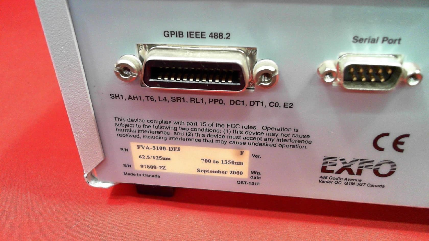 EXFO FVA-300 — تصویر ۲