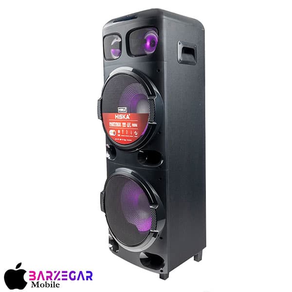 اسپیکر بلوتوثی قابل حمل 150W هیسکا مدل Hiska PARTY BOX 1016 — تصویر ۲