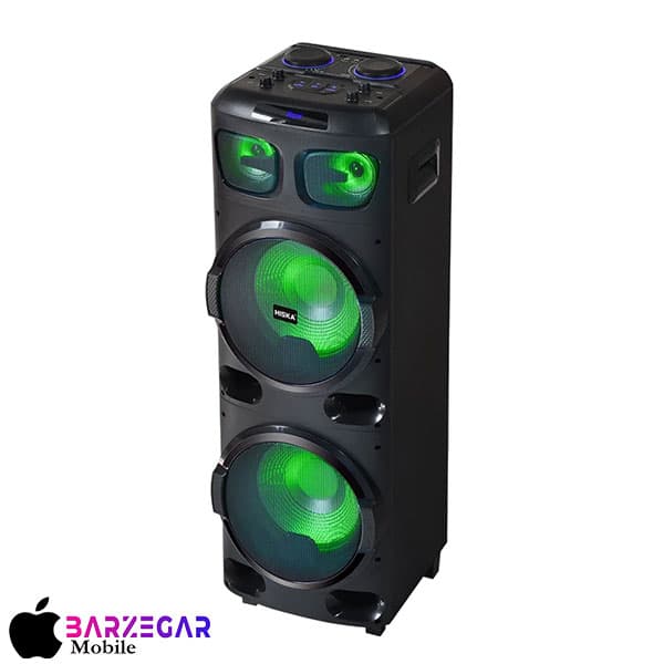 اسپیکر بلوتوثی قابل حمل 150W هیسکا مدل Hiska PARTY BOX 1016 — تصویر ۵