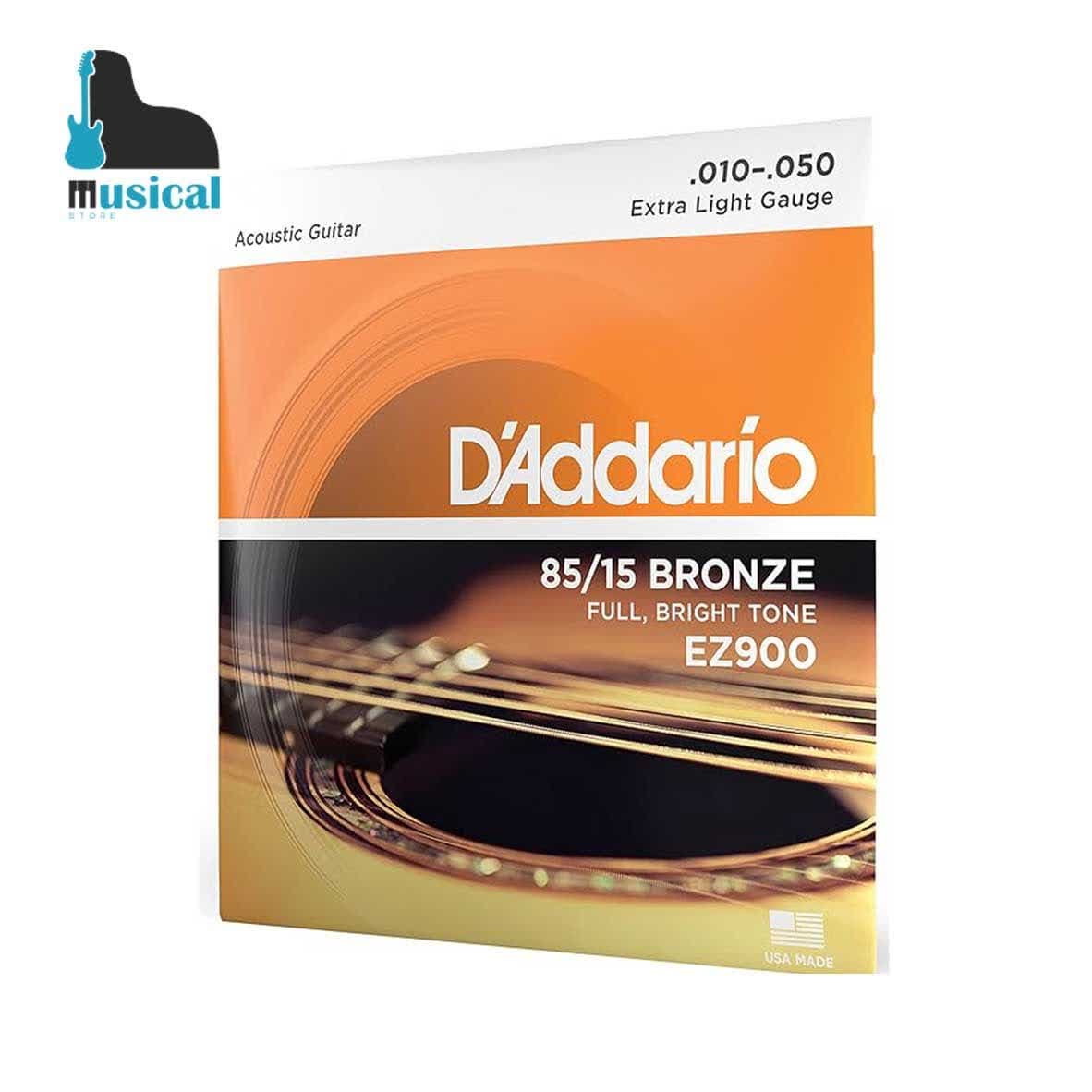 سیم گیتار آکوستیک داداریو Daddario-EZ900 — تصویر ۳