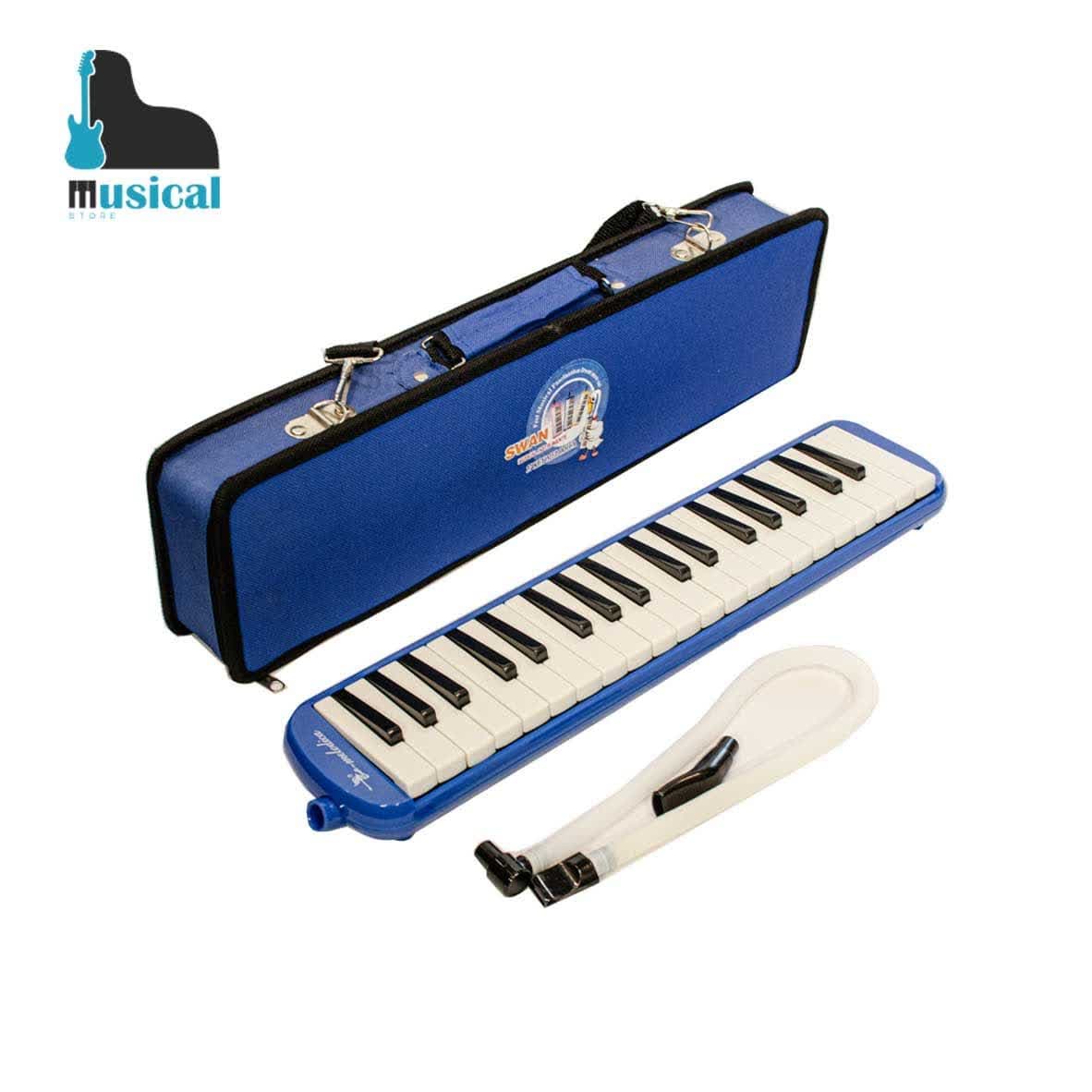 ملودیکا Swan -37رنگ آبی — تصویر ۳