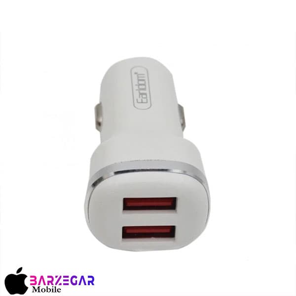 شارژر فندکی 2.4A ارلدام مدل Earldom ES-138 + کابل Ligthning — تصویر ۴