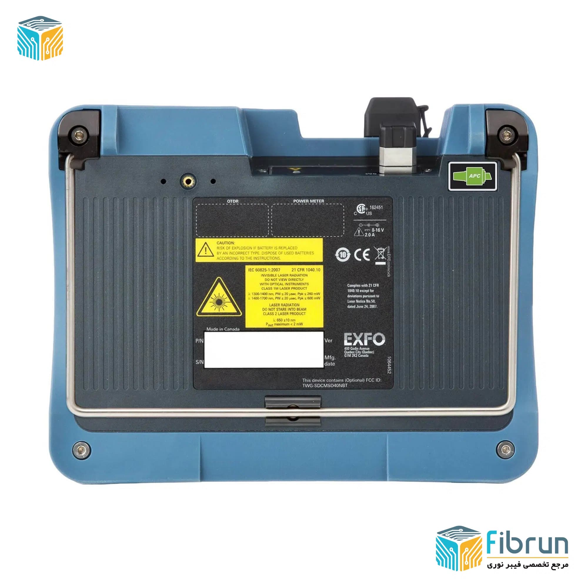دستگاه OTDR EXFO MaxTester 715B — تصویر ۶