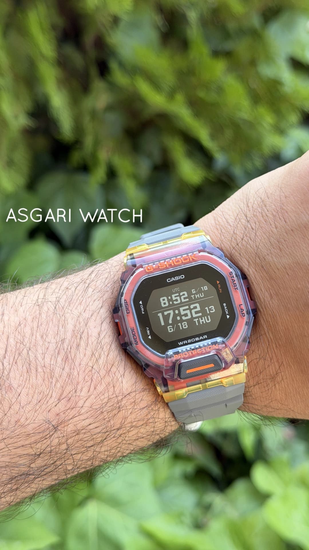 ساعت مچی مردانه G-SHOCKمدل GBD-200SM-1A5D — تصویر ۲