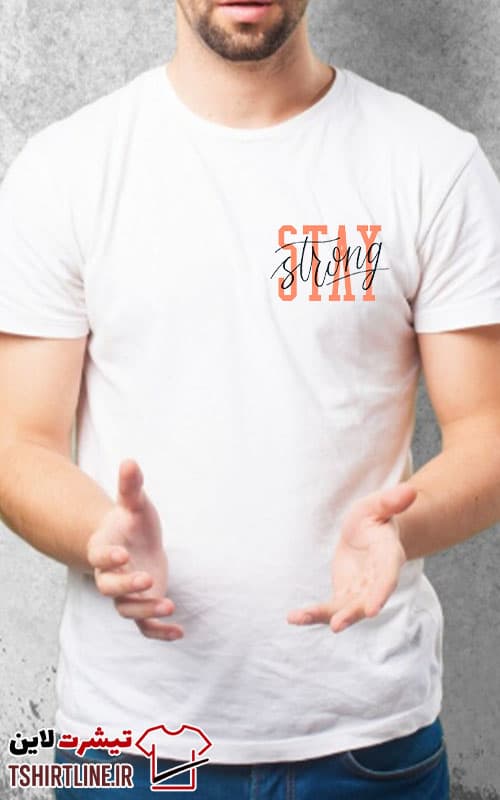 تیشرت اورجینال طرح stay | کد 172