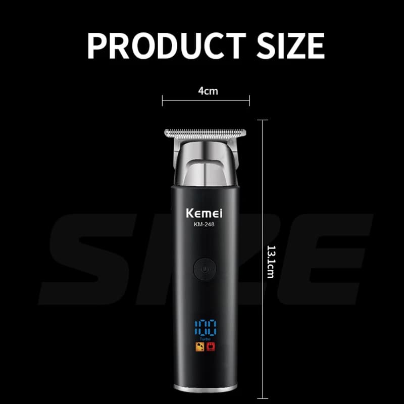ماشین اصلاح موی سر و صورت شارژی کیمی مدل km-248 — تصویر ۳