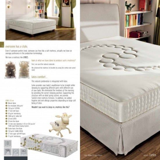 تشک لیرایس LYRICE MATTRESS — تصویر ۳