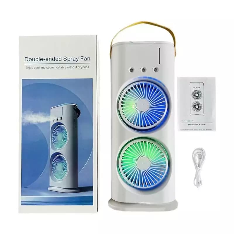 پنکه مه پاش دو قلو مدل Double-ended spray fan
