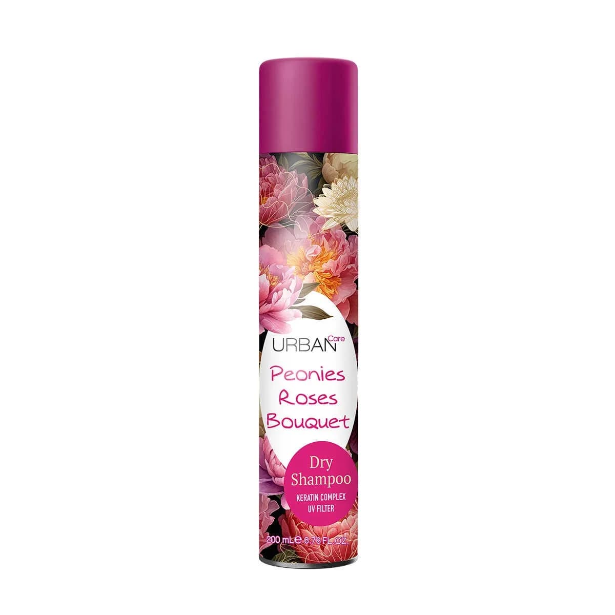 شامپو خشک اربن کر مدل Peonies Roses Bouquet