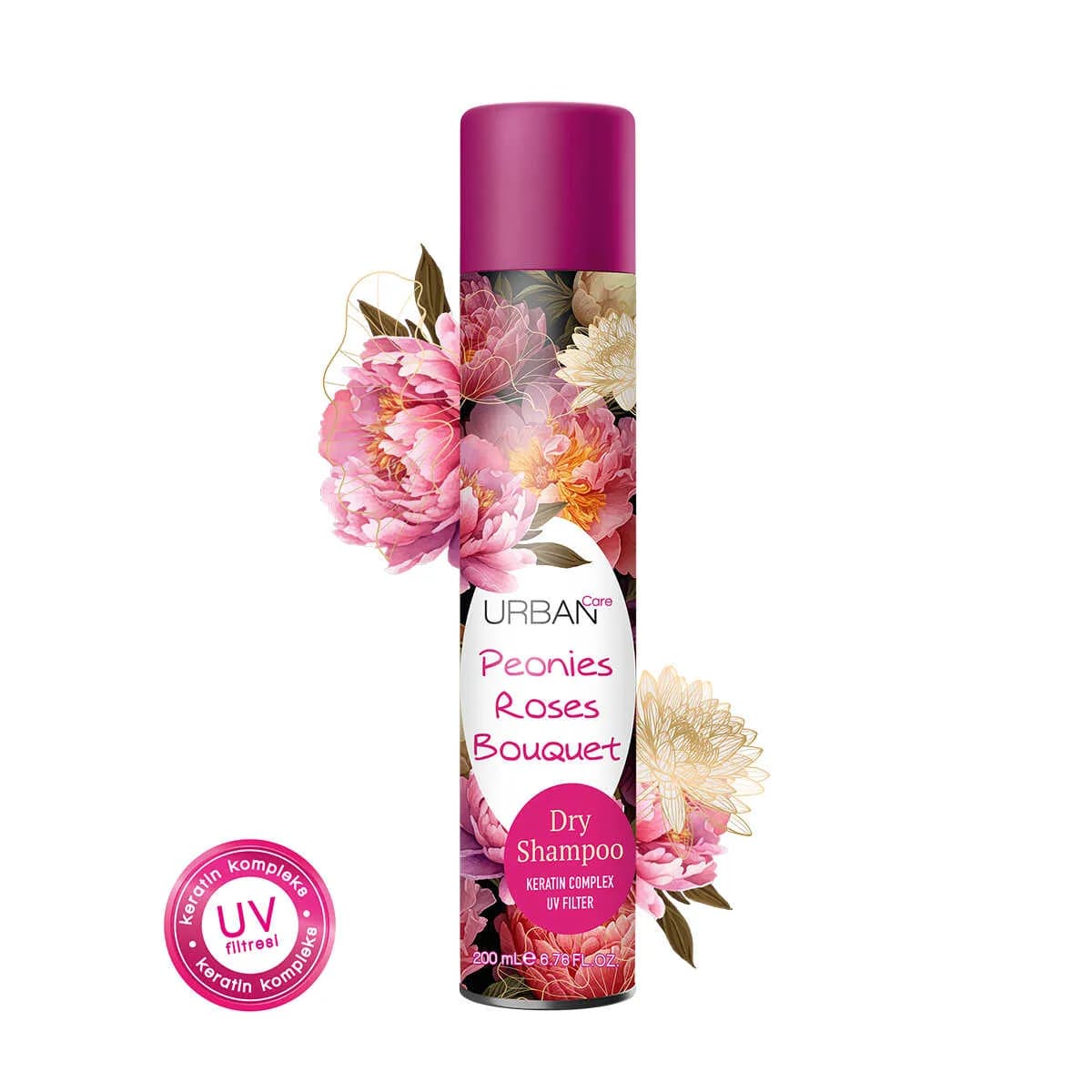 شامپو خشک اربن کر مدل Peonies Roses Bouquet — تصویر ۲