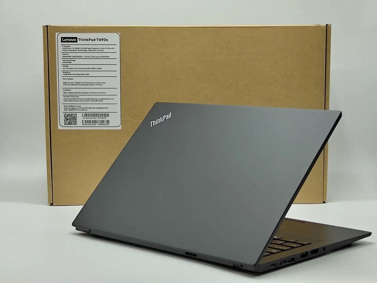 لپتاپ استوک با جعبه Lenovo ThinkPad T490S Touch — تصویر ۲