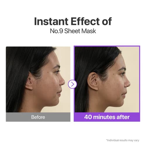 ماسک صورت لیفتینگ نامبوزین مدل No.9 — تصویر ۶