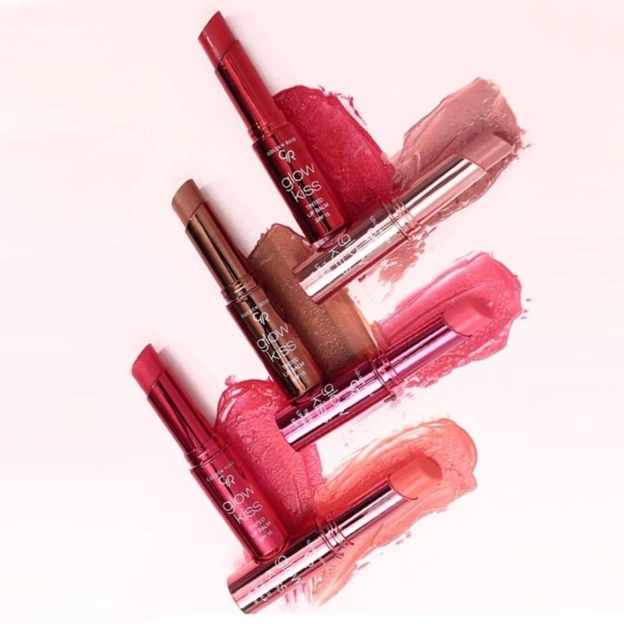 بالم لب رنگی گلدن رز مدل Glow Kiss — تصویر ۵