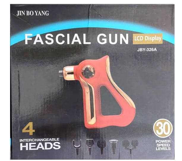 ماساژور شارژی تفنگی با 4 سر مدل JBY-326A — تصویر ۲