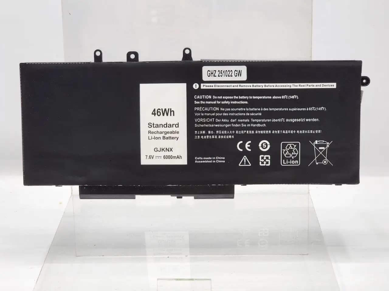 باتری های کپی لپ تاپ Dell Latitude 5480 5490 GJKNX
