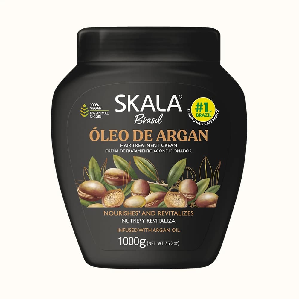 کرم ترمیم و تغذیه کننده روغن آرگان اسکالا مناسب مو آسیب دیده