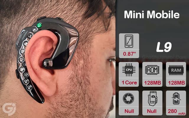 گوشی L9 mini مینی هندزفری بلوتوث سیم کارت خور — تصویر ۶