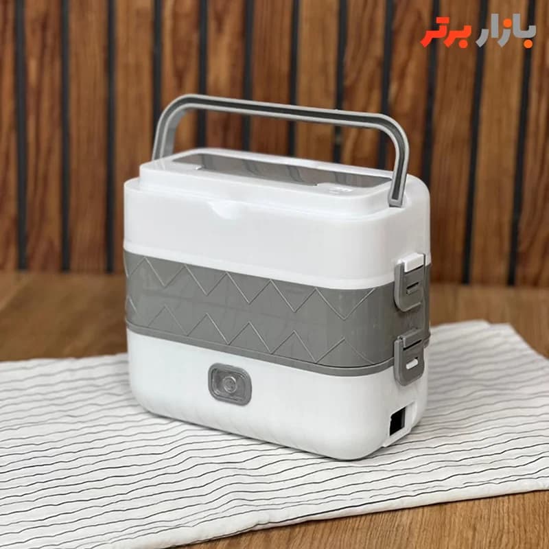 ظرف غذا برقی مدل دو طبقه چهار ظرف مدل DFH-CO2 – اصلی — تصویر ۶