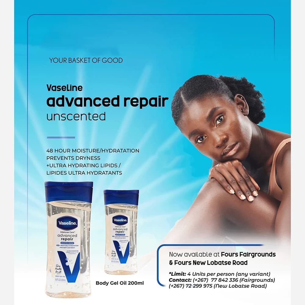 روغن ژله ای آبرسان بدن ADVANCED REPAIR وازلین — تصویر ۳
