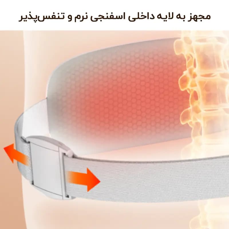 ماساژور حرارتی شکم و کمر یسیدو Yesido MG28 — تصویر ۸