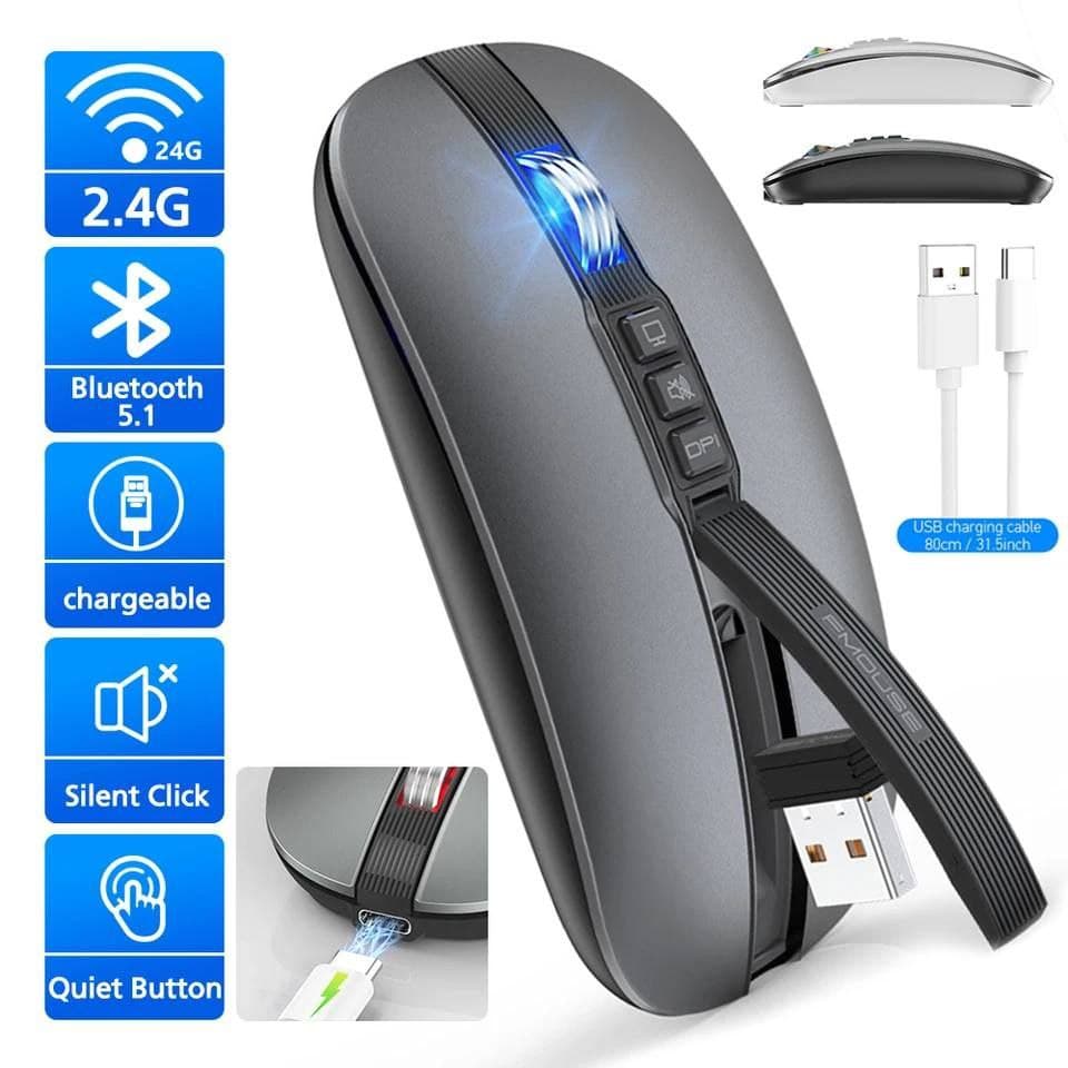 ماوس بی سیم وایرلس شارژری Mouse BT M-113 — تصویر ۳