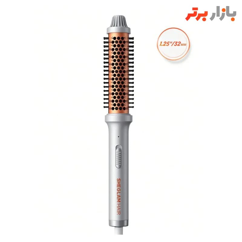 برس حرارتی حالت دهنده و حجم دهنده مو شیگلم هیر سایز 32 میلی متر مدل It-Curl Thermal Blowout Brush (اصلی)