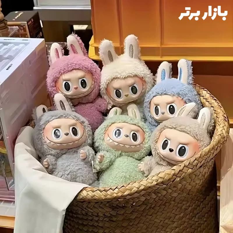 عروسک لبوبو شانسی مدل ماکارون مسترکوالیتی