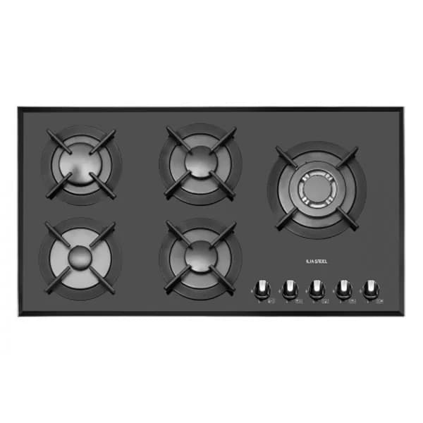اجاق گاز صفحه ای ایلیا استیل مدل G526 شیشه ای
