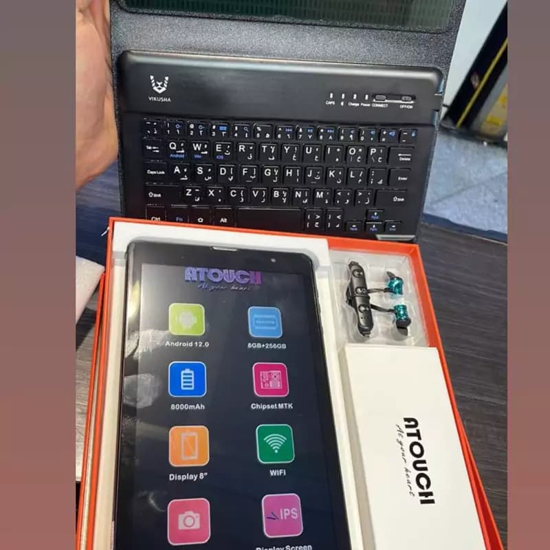 تبلت ATouch MT3 2024 + پک هدیه — تصویر ۷
