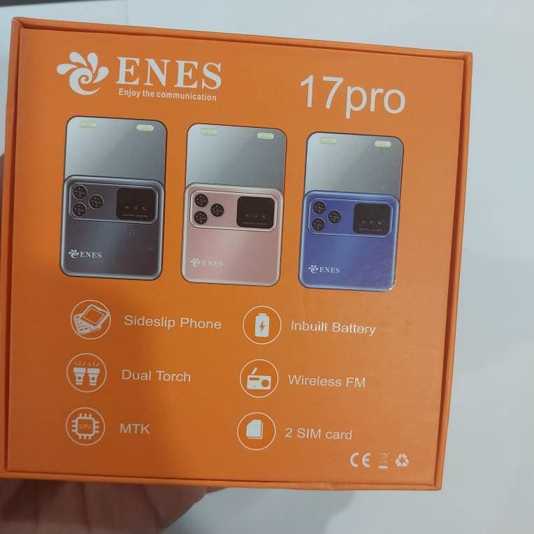گوشی ENES 17pro ساید اسلیپ چرخشی + ریجستری — تصویر ۷