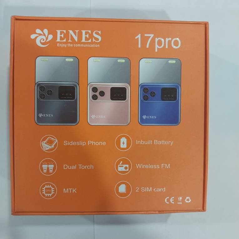 گوشی ENES 17pro ساید اسلیپ چرخشی + ریجستری — تصویر ۳