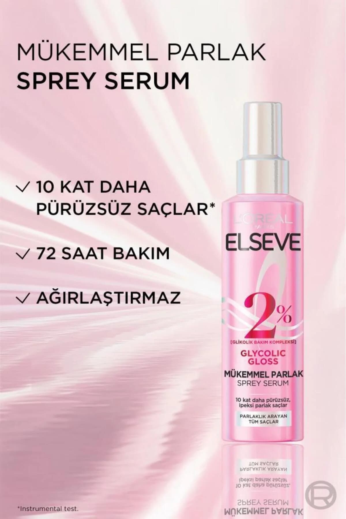 سرم مو درخشان کننده لورال مدل Glycolic Gloss — تصویر ۶