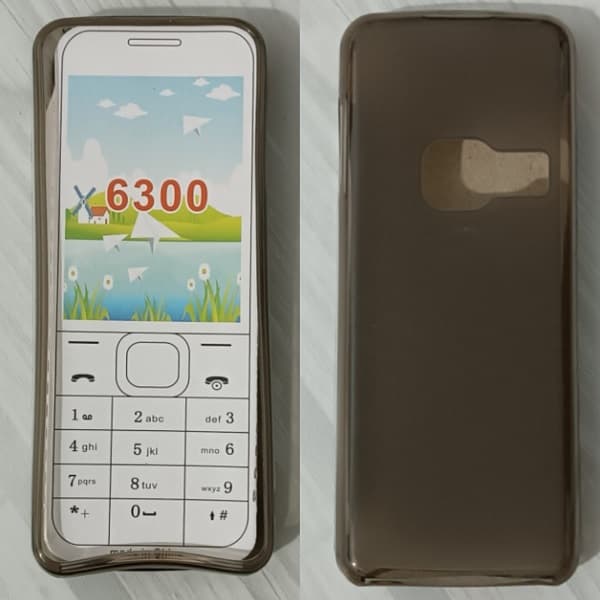 کاور (قاب) ژله ای نوکیا مدل 6300.2007 قدیمی — تصویر ۲