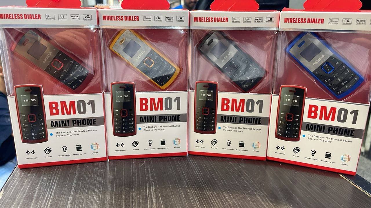 گوشی bm01 mini مینی نوکیا بندانگشتی — تصویر ۳