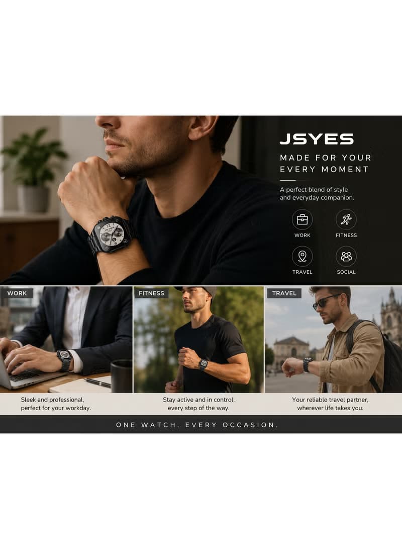 ساعت هوشمند JSYES MS12 Pro — تصویر ۵