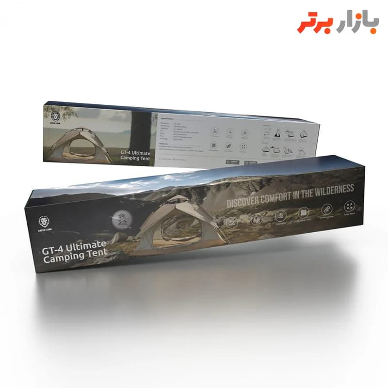 چادر کمپینگ گرین لاین مدل GT-4 Camping Tent — تصویر ۲