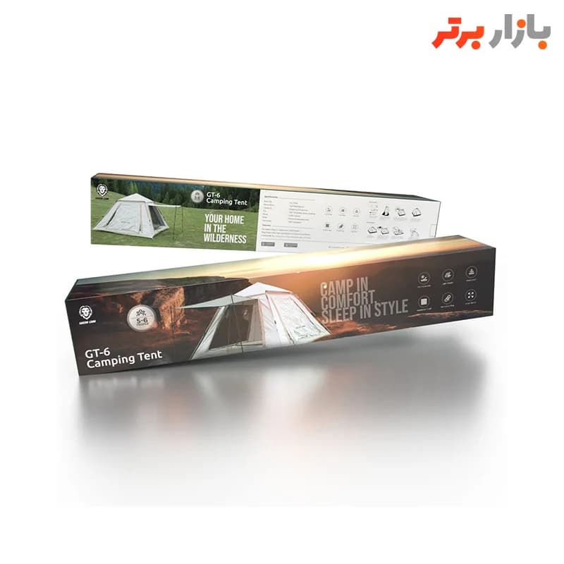 چادر کمپینگ GT-6 camping tent گرین لاین — تصویر ۲