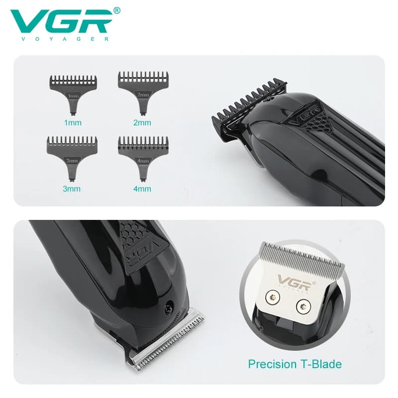 ماشین اصلاح مو سر و صورت وی جی ار مدل V_982 — تصویر ۵